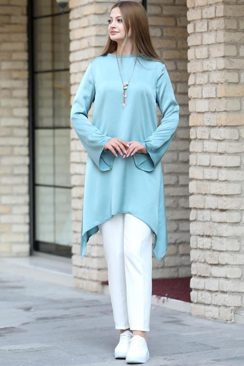 Armin Tesettür Tunik Mint