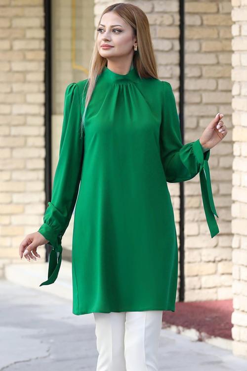 Esila Tesettür Tunik Zümrüt