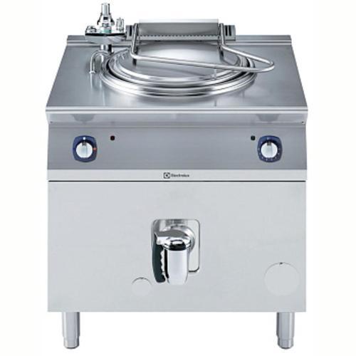 Endüstriyel 60 Lt Gazlı Kaynatma Kazanı, Aısı316, İndirek Isıtmalı, Basınç Sviçli, Cekete Otomatik Su Doldurma Özelliği, Derinlik 730 Mm - 800 Mm E7BSGHINFR