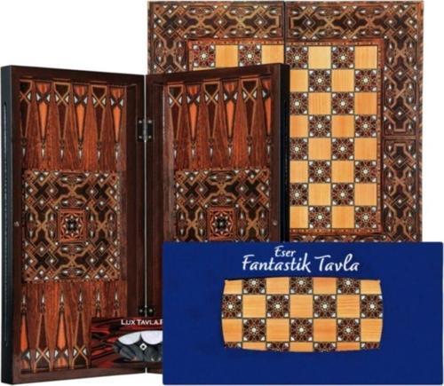 Fantastik Tavla Kilim Büyük Boy