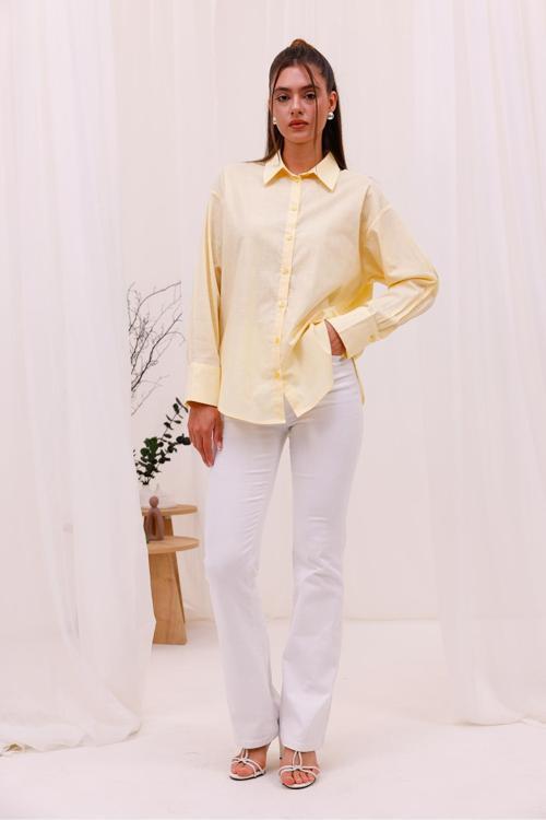 Önden Düğmeli Gömlek