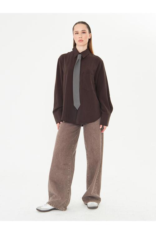 Kravatlı Erkek Yaka Gömlek