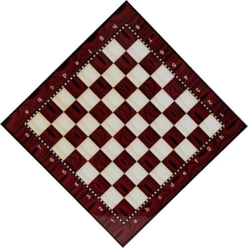 Polyester Satranç Tahtası Büyük Boy 36,5X36,5 Cm