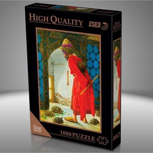 Puzzle 1000 Parça 48X68 Cm Kaplumbağa Terbiyecisi