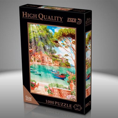 Puzzle 1000 Parça 48X68 Cm Sorrento Harbour