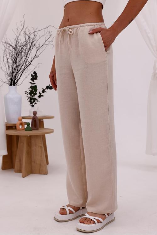 Beli Lastikli Pantolon