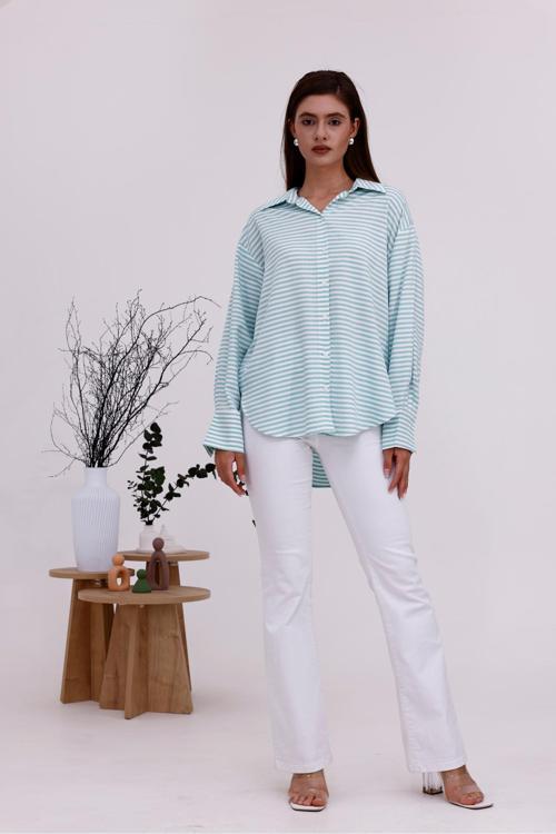 Önden Düğmeli Gömlek