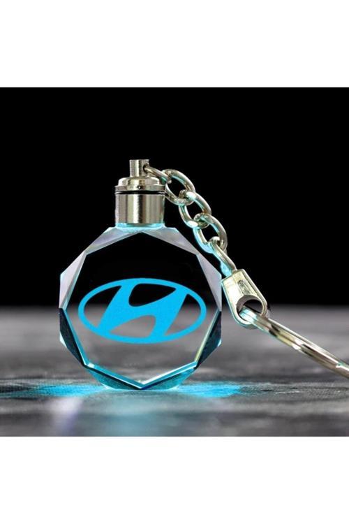 Hyundai Logolu Led Araba Anahtarlığı Hyundai Anahtarlık