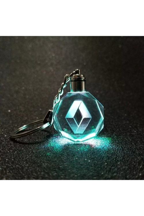 Logolu Led Araba Anahtarlığı Renault Anahtarlık