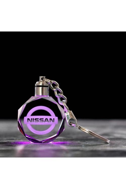 Nissan Logolu Led Araba Anahtarlığı Nissan Anahtarlık
