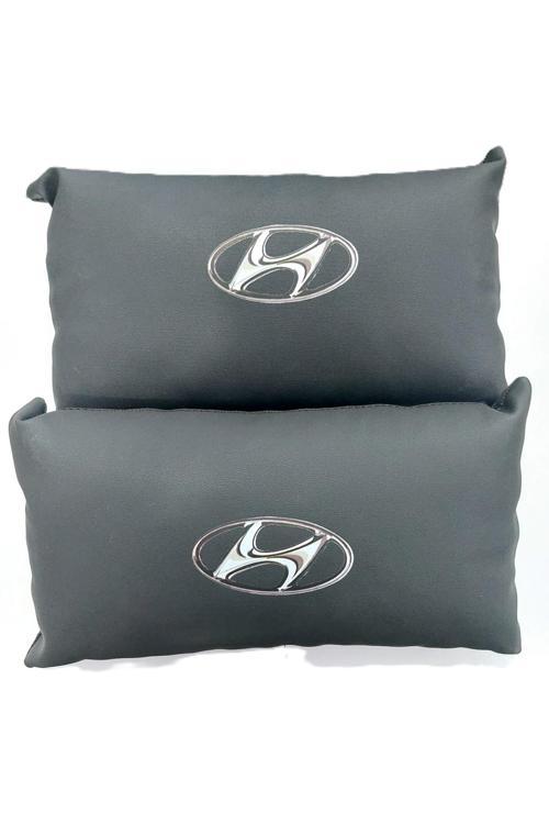 Hyundai Uyumlu Lüks Araç Boyun Yastığı Siyah Aksesuar Hyundai Uyumlu Araba Yastığı Kaliteli Yastık