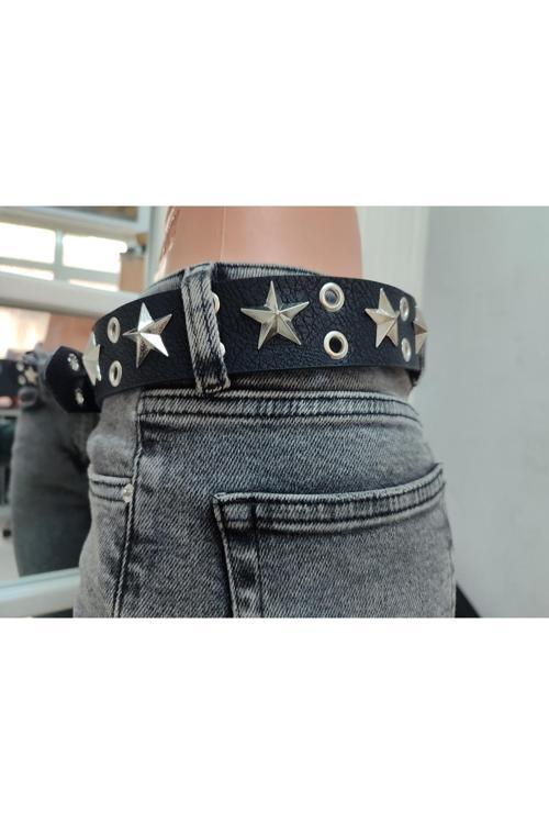 Çelik Belt Yıldızlı Kemer