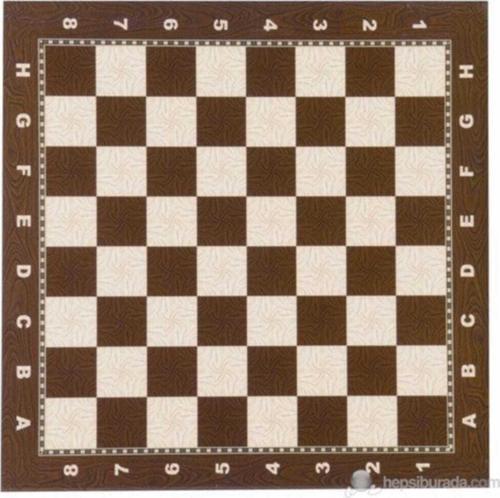 Satranç Tahtası Polyester Büyük Boy 36,5X36,5 Cm