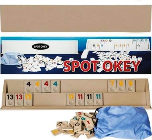 Eser Spot Plastik Büyük Boy Okey Takımı