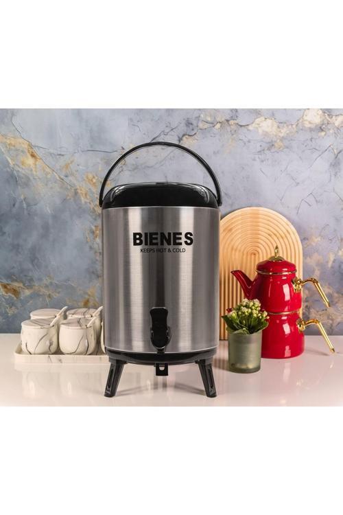 Home 10 Lt Katlanır Ayaklı Soğuk Yalıtımlı Çelik Termos