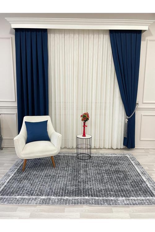 İskandinav Tarzı Kaymaz Taban Sisal Görünüm Yolluk Halı