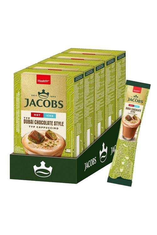 Dubai Çikolatalı Cappuccino 19,5 gr 8 li x 5 Kutu (40 Adet)