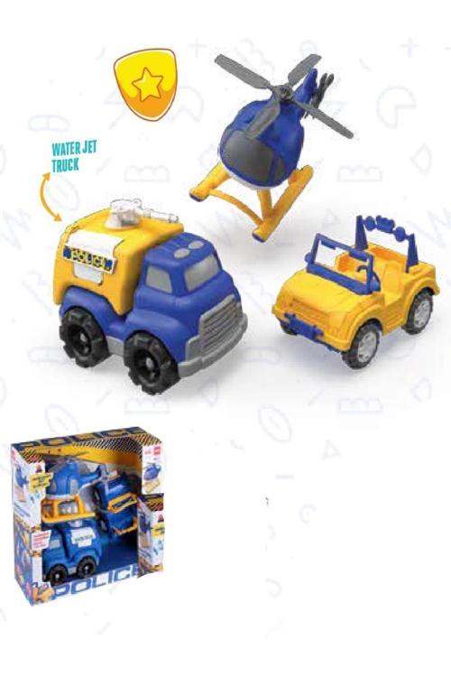 Police Helikopter Jip Su Aracı