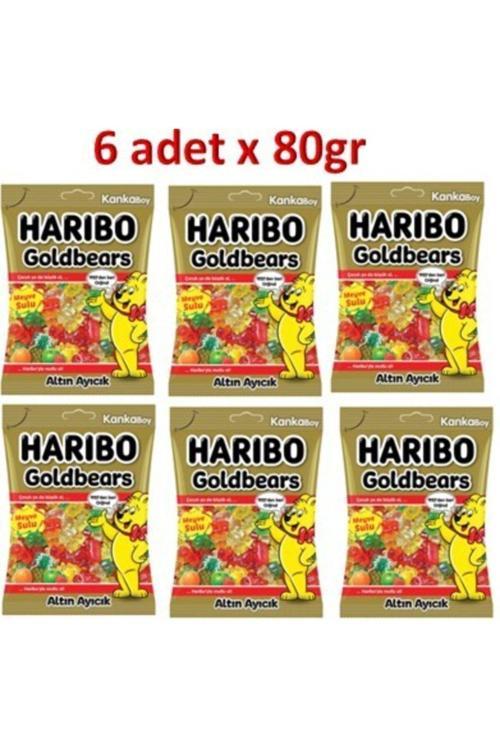 Harıbo Altın Ayıcık 80 Gr*6 Adet