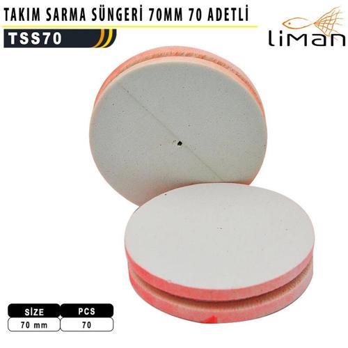 Takım Sarma Süngeri 70 mm - 70 adetli