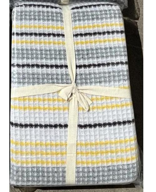 Serena Pamuklu Battaniye (190x230) - Hardal