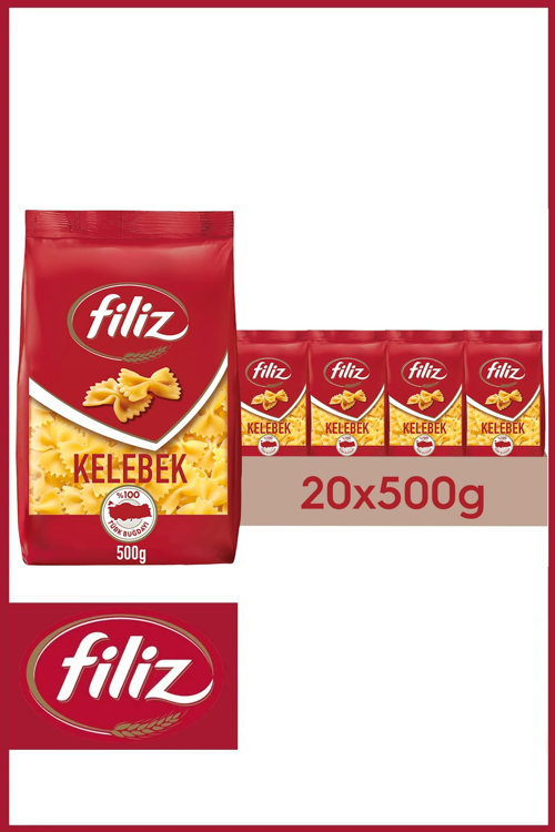 Kelebek Makarna 500 gr X 20 Adet