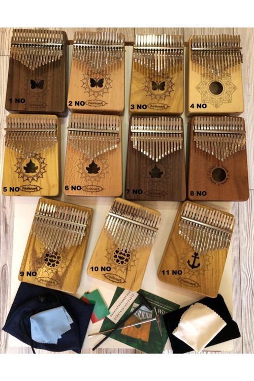 Kalimba 17 Tuşeli Üst Kalite 2 Nolu Kalimba
