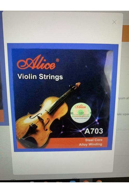 Keman Teli Alice A703