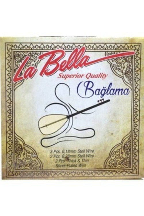 La Bella Lbh18 Kısa Sap Bağlama Teli (0,18)