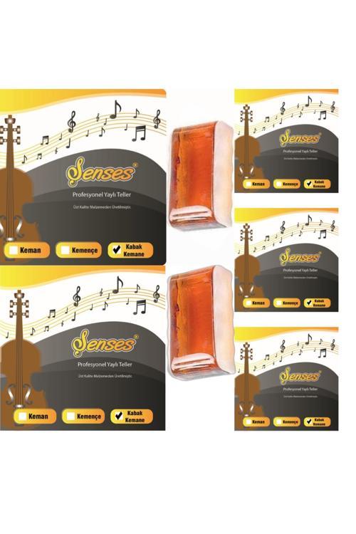 Kabak Kemane Teli 5 Takım Tel 2 Adet Reçine