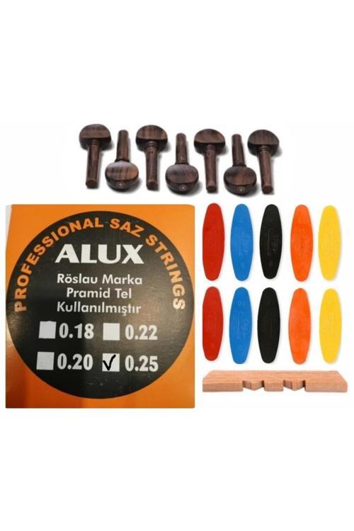 Alux 0.25 Pramid Pelesenk Burgu Tezene Eşik 4'Lü Set