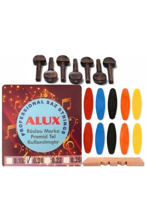 Alux 0.20 Pramid Pelesenk Burgu Tezene Eşik 4'Lü Set