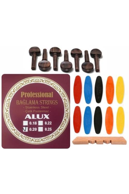 Alux 0.20 Çelik Pelesenk Burgu Tezene Eşik 4'Lü Set