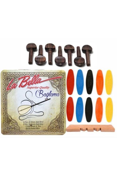 La Bella 0.18 Pelesenk Burgu Tezene Eşik 4'Lü Set