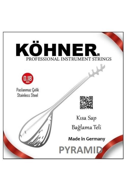 Pyramid Saz Teli 0 18 Kısa Sap Bağlama Teli