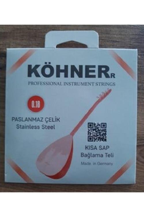 Köhner Paslanmaz Çelik 0,18 Kısa Sap Bağlama Teli Kt-0,18