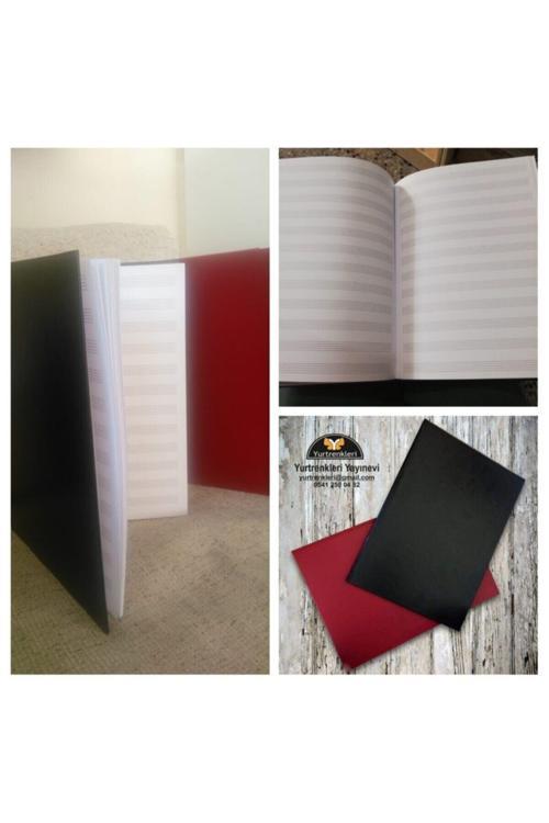 Ciltli Nota Defteri (Temel Müzik Bilgileri Ve Müzik Terimleri Sözlüğü)