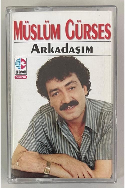 Müslüm Gürses Arkadaşım Kaset (Orjinal Dönem Baskı)
