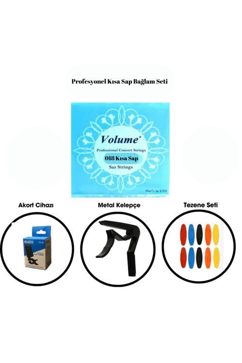 Volume 0 18 Kısa Bağlama Tel Ve Seti
