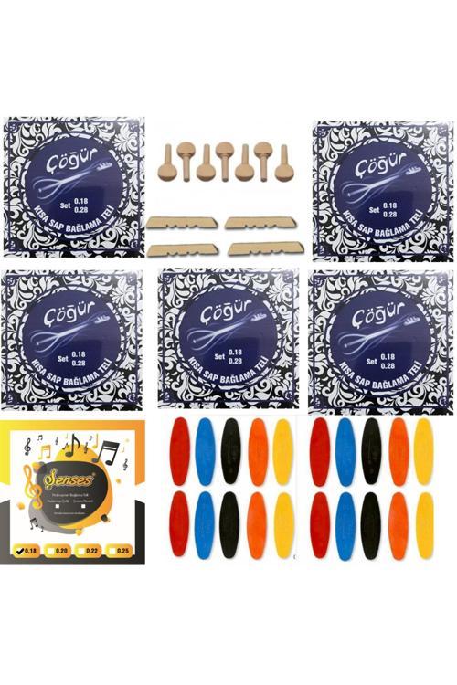 Çöğür 0 18 Kısa Bağlama Takım Teli 6 Takım 7 Ağaç Burgu Tezene 4 Eşik