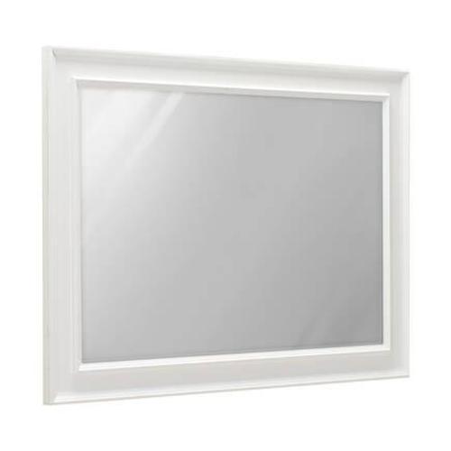 Country Şifonyer Aynası - Mat Lake Beyaz 90x65x4 cm (GxYxD)