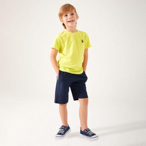 1354 Erkek Çocuk Live Naturals Limon Bermuda Takımı