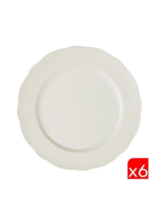 Bone İlay Servis Tabağı 27cm 6 lı