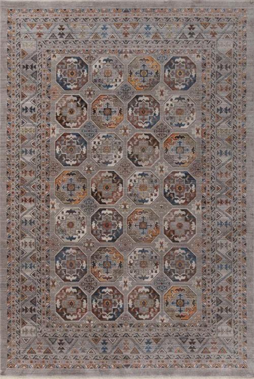 Halı 7/24 Serisi 1569 Gri Salon Oturma Yatak Odası Halısı