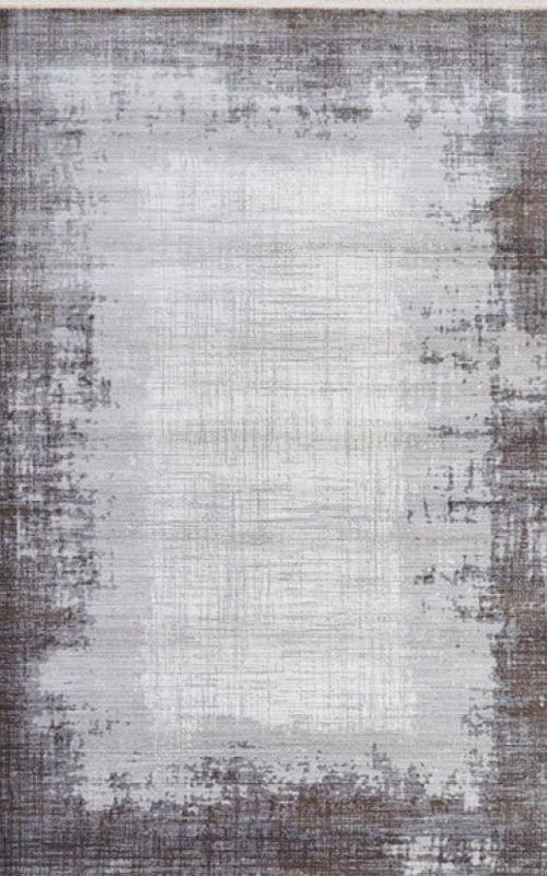 Halı 7/24 Serisi 0263 Gri Salon Oturma Yatak Odası Halısı