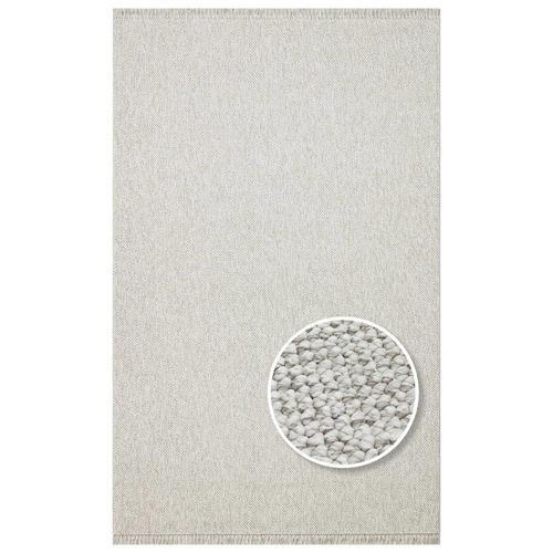 Helsinki Plain Grey Polyester Modern İskandinav Halı