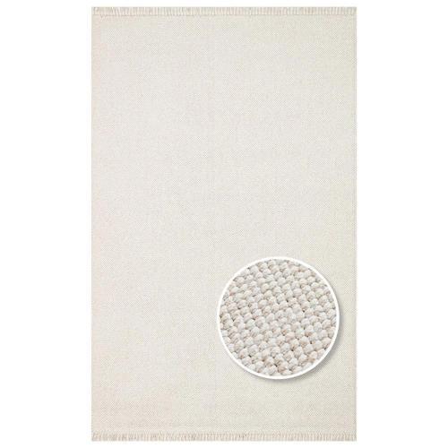 Helsinki Plain Beige Polyester Modern İskandinav Halı