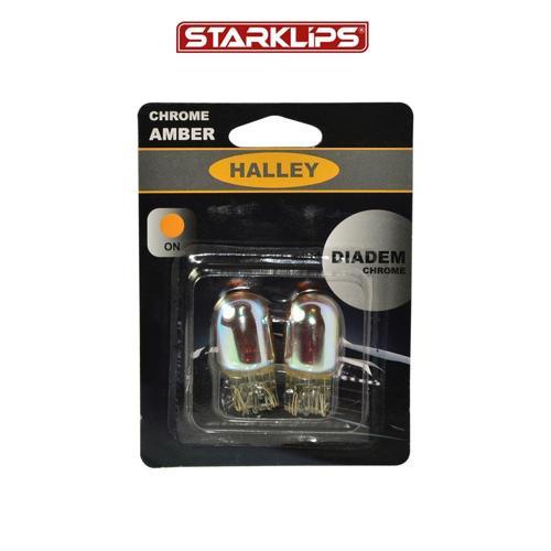 Set Diadem Ampül Büyük Dipsiz T20 12V 5W Halley Choreme Amber