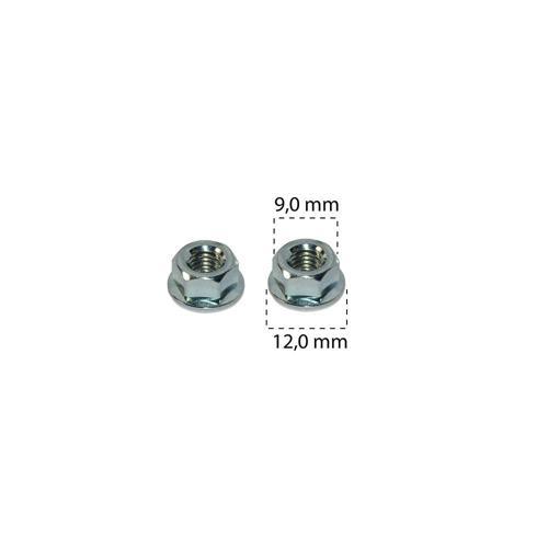 Somun Kendinden Pullu Çinko M5*12X5,2mm Çelik Ford N383255 25 Adet