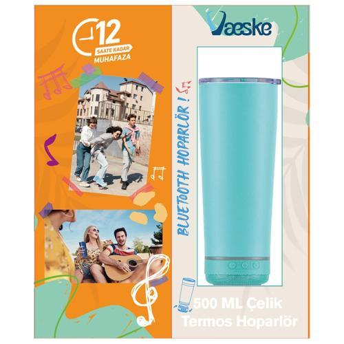 Bluetooth Hoparlör 500 ml Çelik Termos